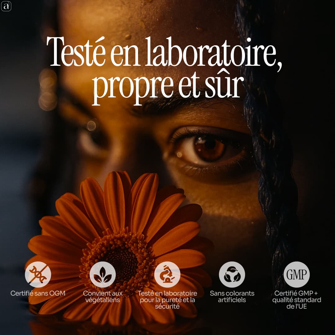 Gummies Adaptogènes Focus à l’Orange Sanguine 60 – Crinière de Lion & Cordyceps