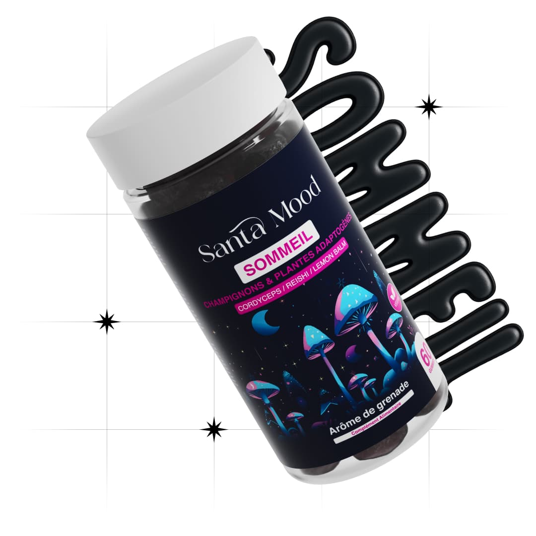 Gummies Adaptogènes Sommeil à la Grenade 60 – Reishi & Cordyceps